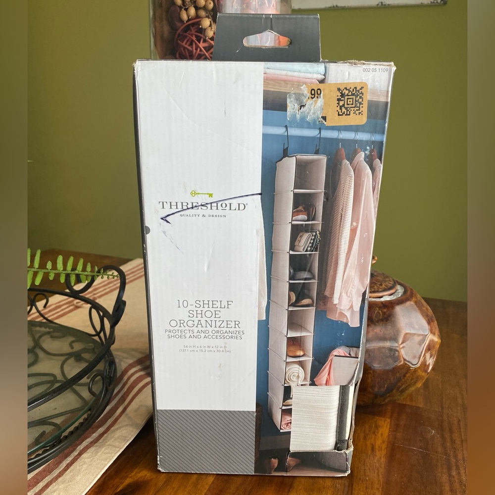 Nib Threshold 10 Shelf Shoe Organizer